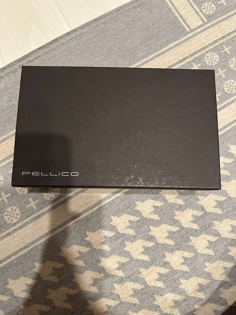 PELLICO ネイビー スエード フラットシューズ ANIMA 37.5