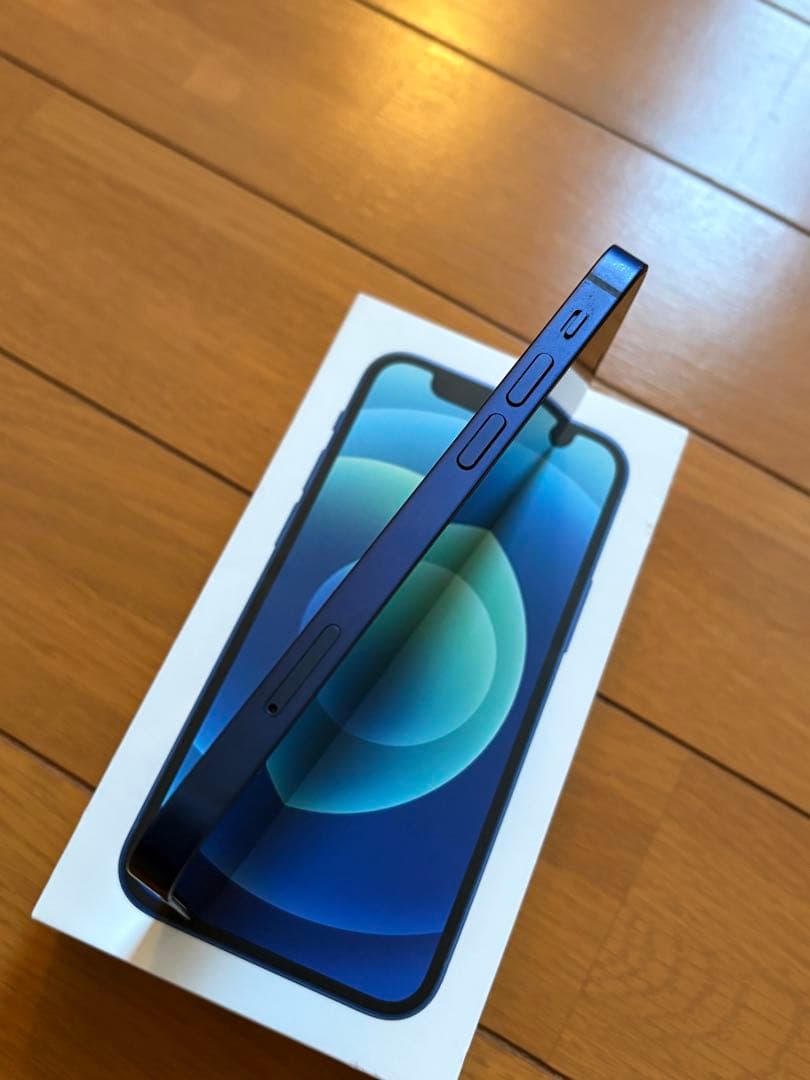 Apple iPhone 12mini ブルー 本体 元箱付き