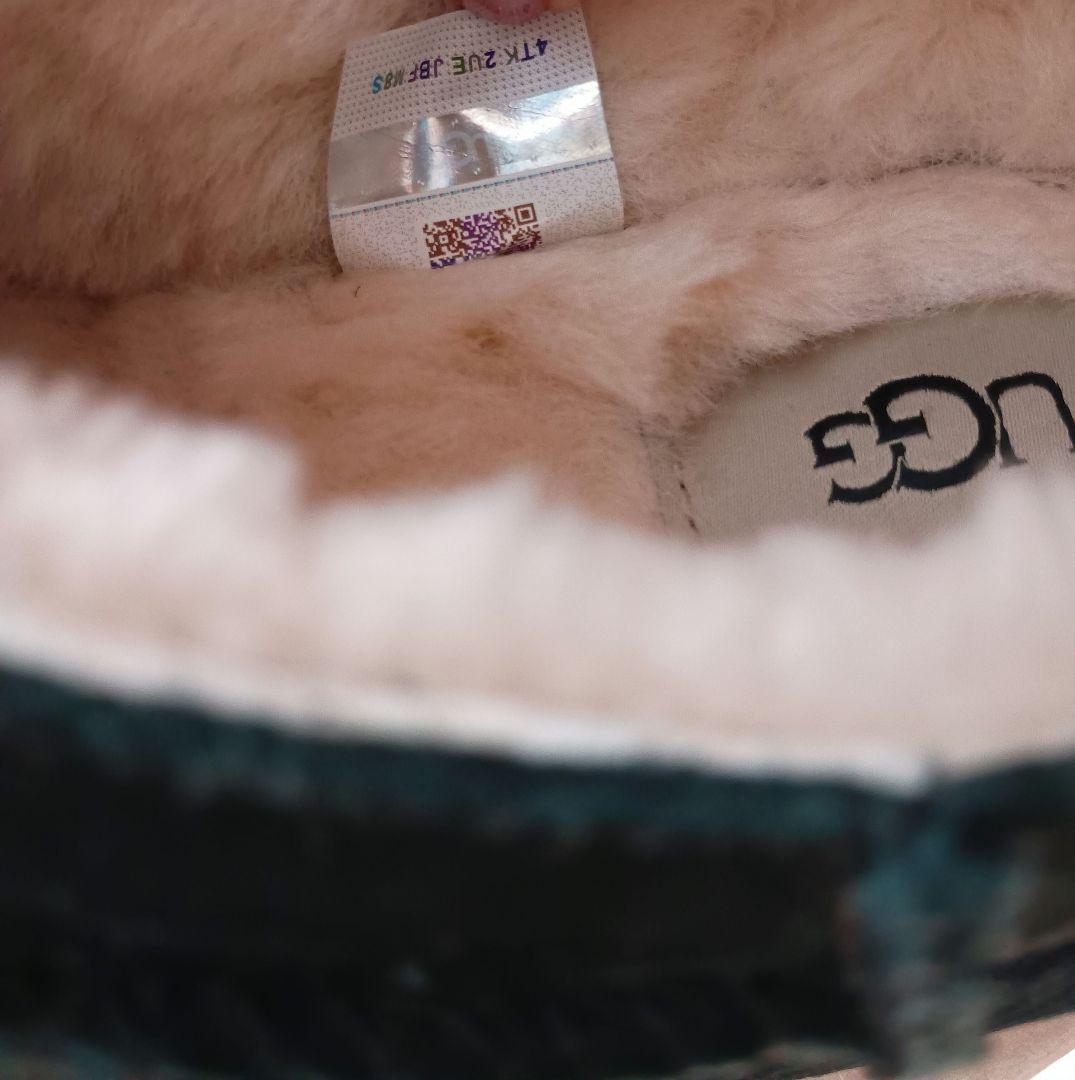 正規品ugg クラシックマイクロ　ブラック 25cm スリッポン黒