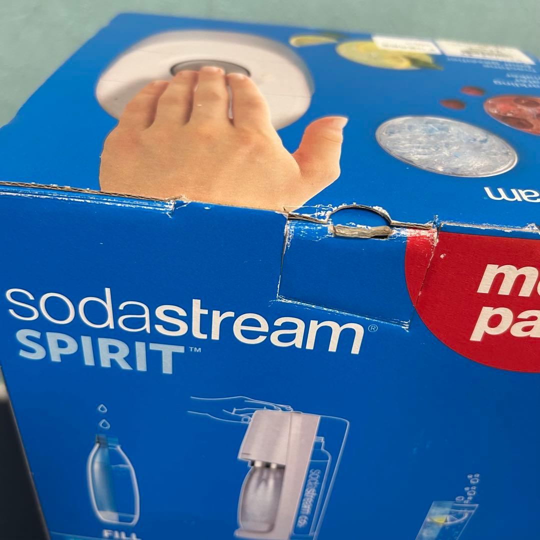 ソーダストリーム　スピリット　白