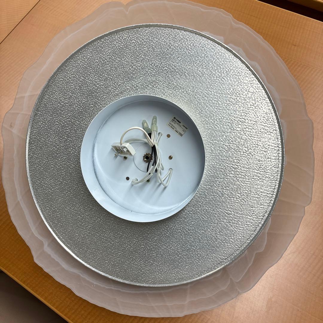 ホワイト シーリングライト ガラス製