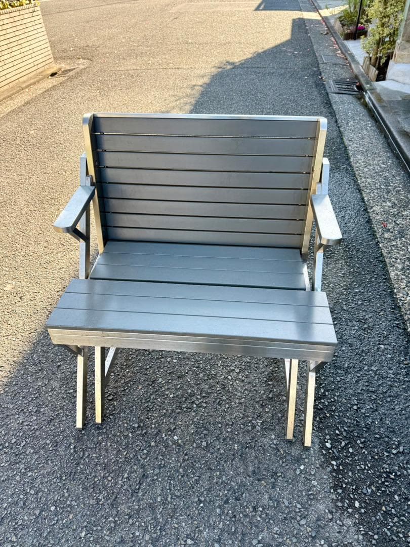 ダルトン ステンレステーブル&ベンチ 手渡し希望