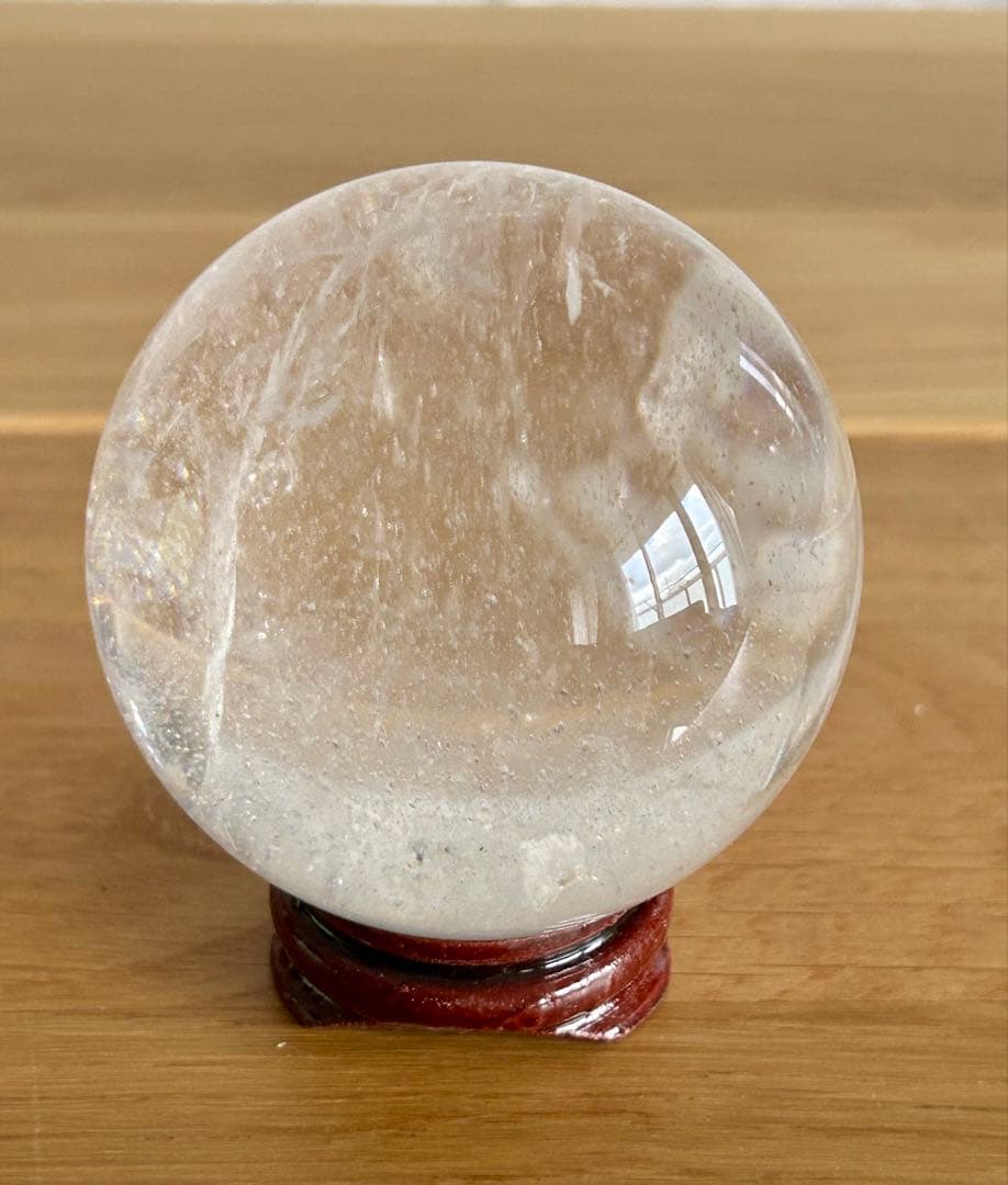 水晶　丸玉　スフィア✨　59.6㎜