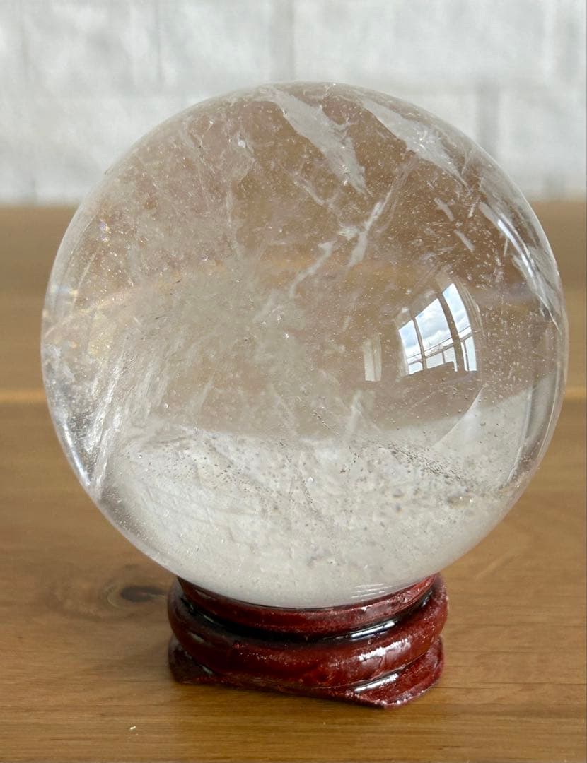 水晶　丸玉　スフィア✨　59.6㎜