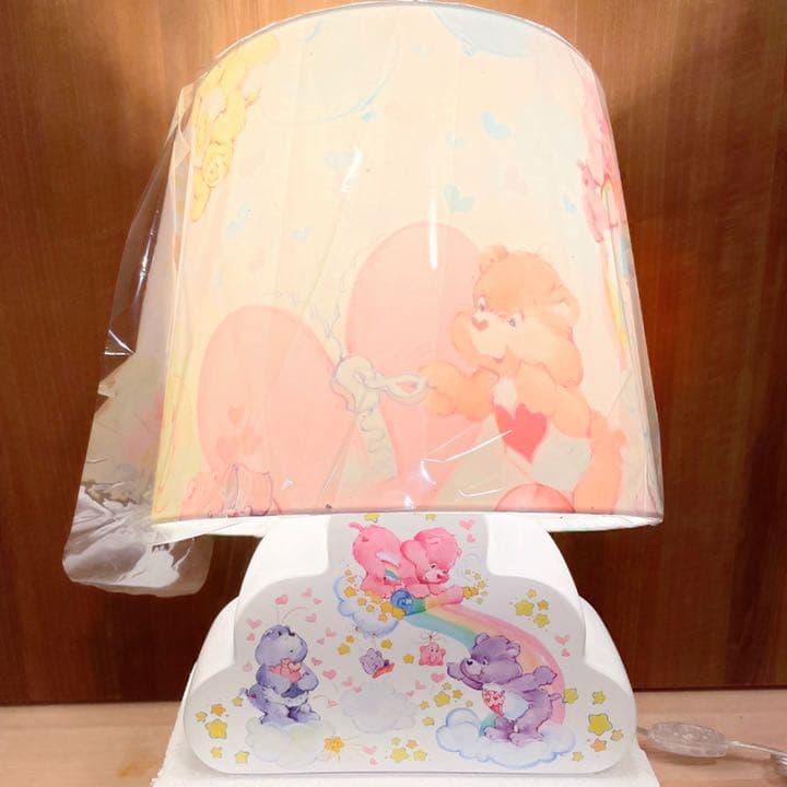 レア ケアベア 照明 ランプ ゆめかわ 電気スタンド ベッドサイド ナイトライト