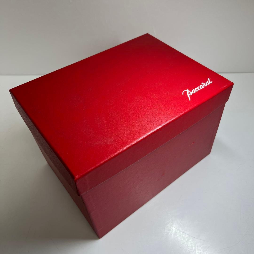 バカラ　アルクール花瓶　共箱　高さ17㎝　東Y7-1119☆1F