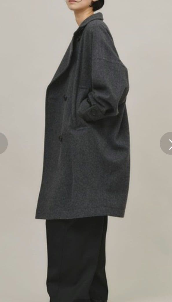 Curensology /メルトンスタンドカラーコート