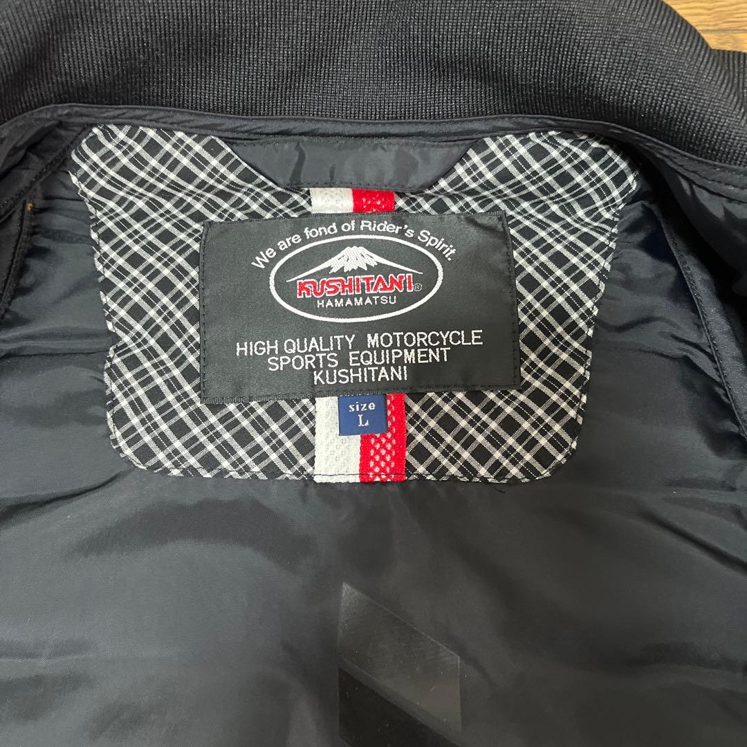 KUSHITANI ライディングジャケット L ブラウン/ブラック