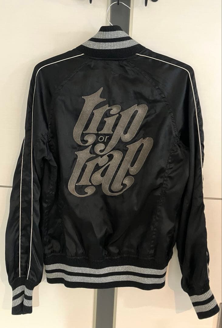 【8/17まで値下げ!!】 Hysteric Glamour スカジャン 黒