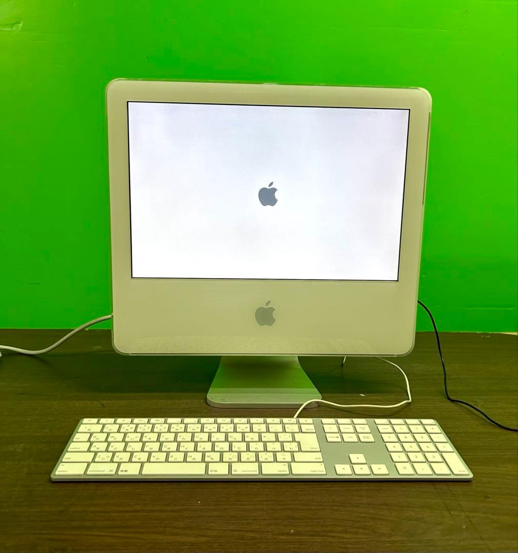 動作商品Apple iMac Ｇ5 17 2.0GHZ&10.4 DVDディスク