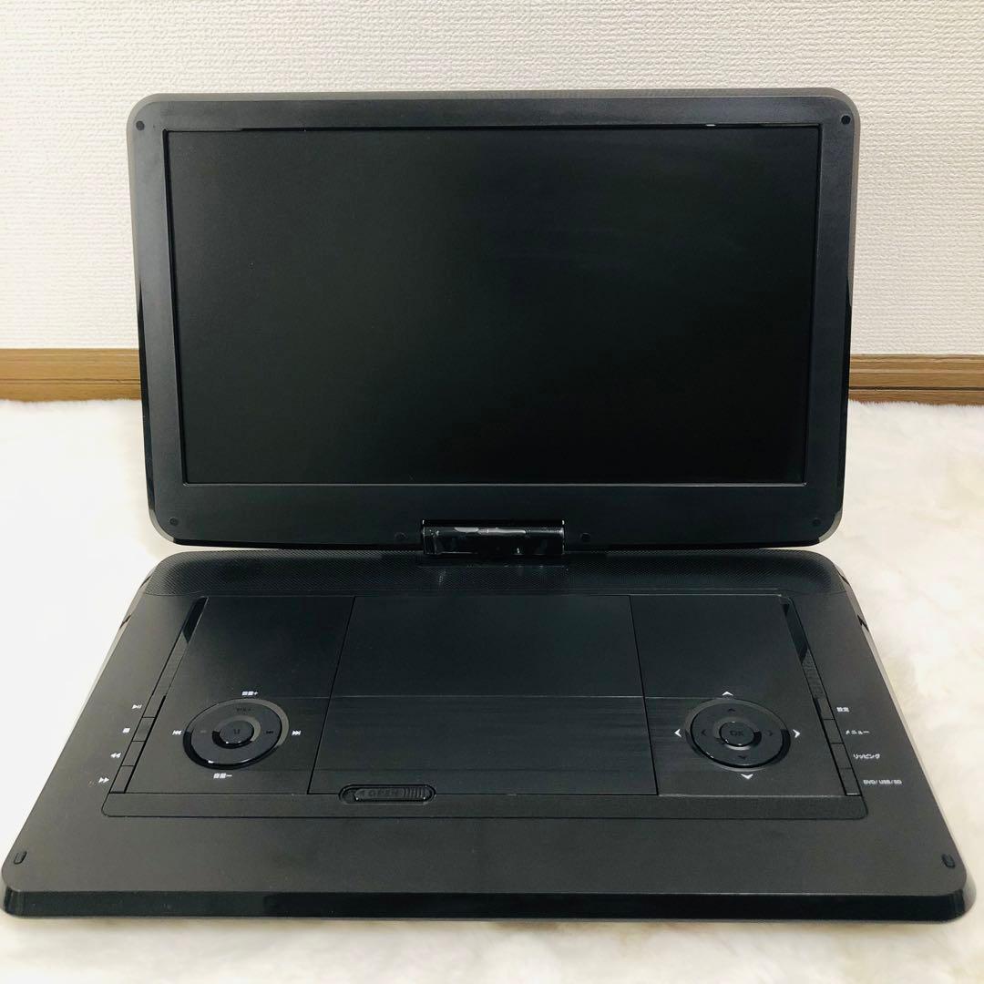【美品】山善 ポータブルDVDプレーヤー TPD-L156