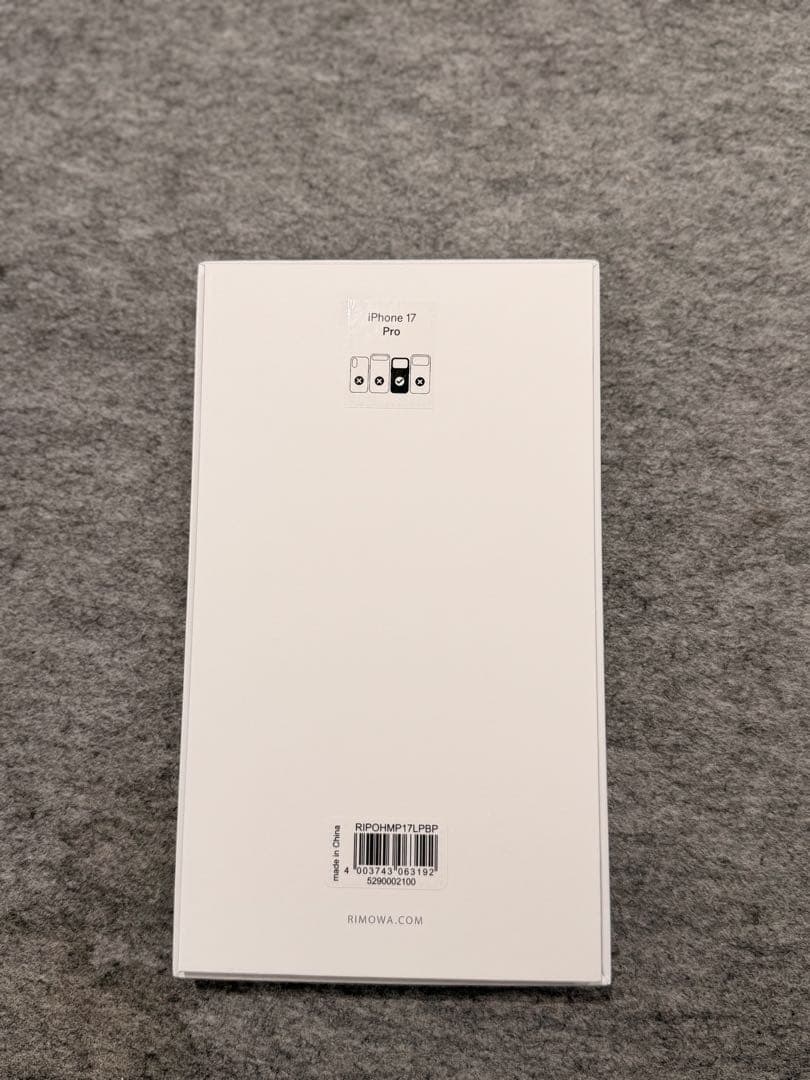 RIMOWA iPhone 17 Pro ケース バレリーナ ピンク