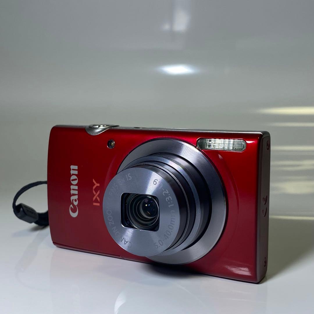 美品✨Canon IXY 160 コンパクトデジタルカメラ レッド