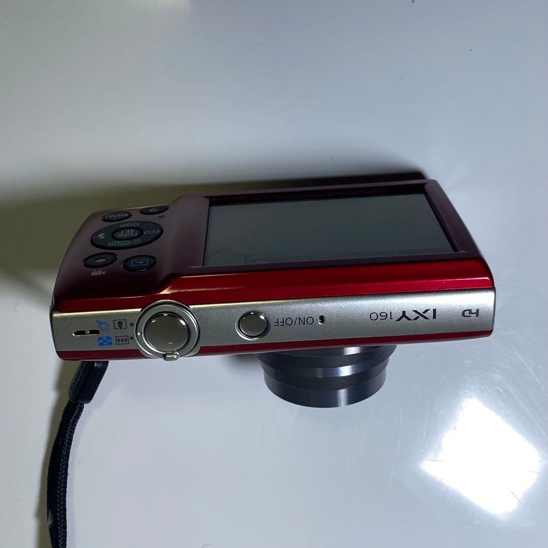 美品✨Canon IXY 160 コンパクトデジタルカメラ レッド