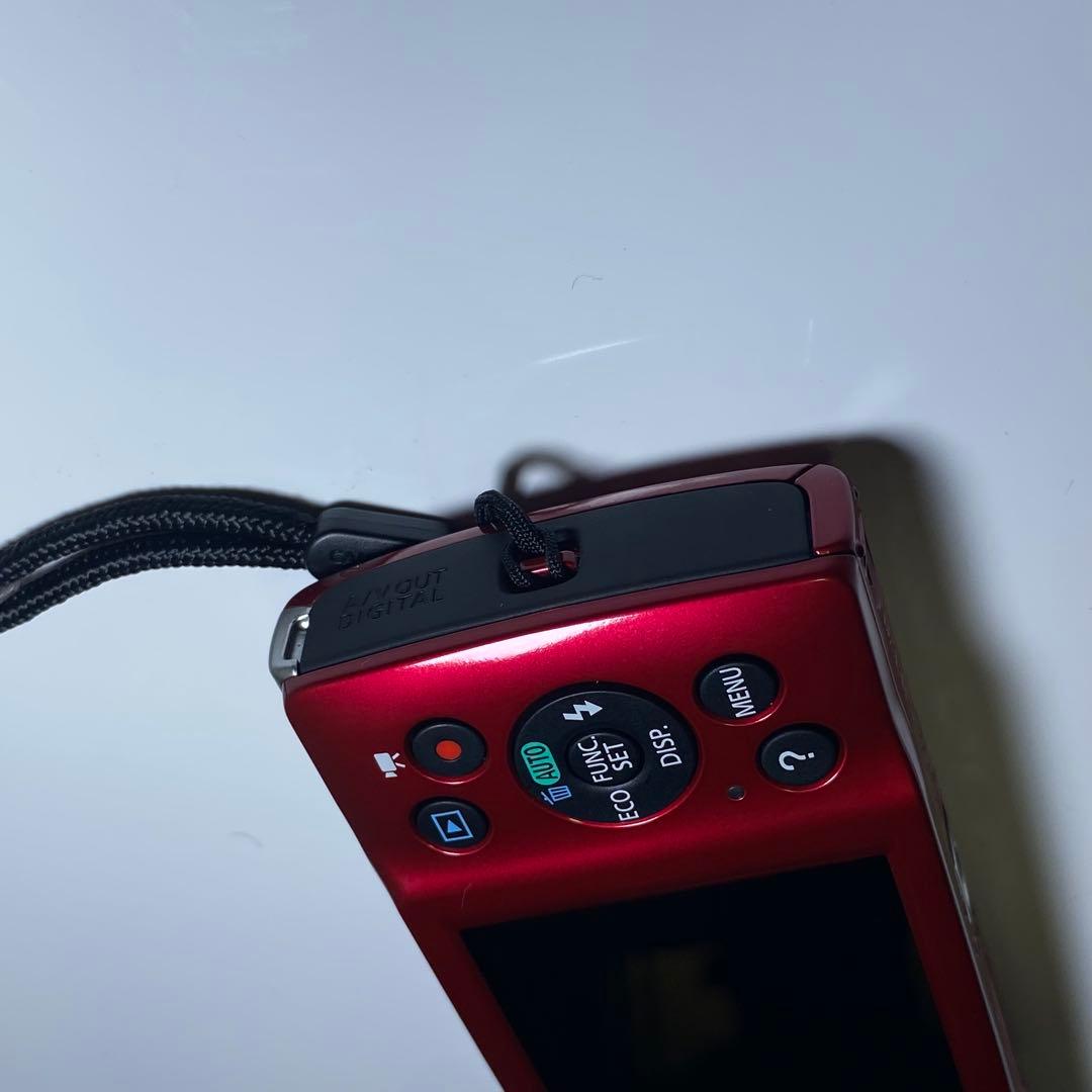 美品✨Canon IXY 160 コンパクトデジタルカメラ レッド