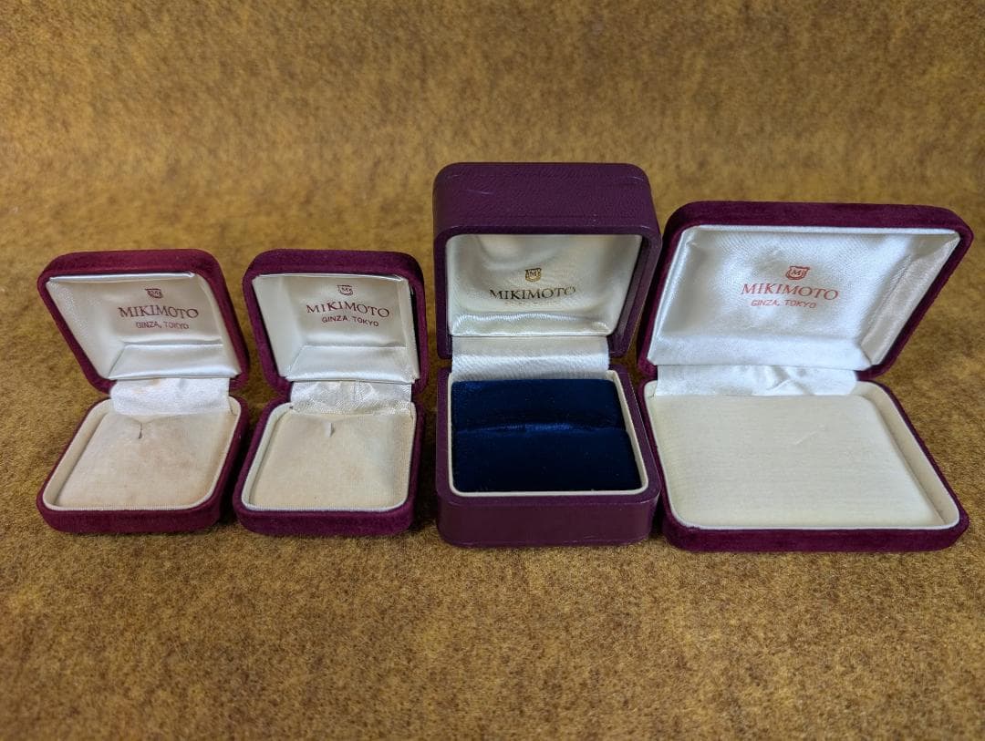 まとめ売り　ミキモト　MIKIMOTO　空箱　空き箱　ケース　ジュエリーボックス