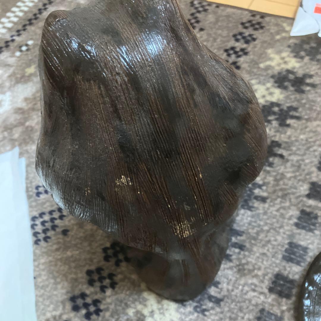 信楽焼　たぬきの置き物