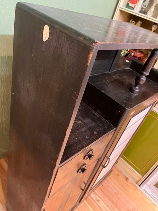 違い棚 昭和レトロ 当時物 アンティーク インテリア ビンテージ