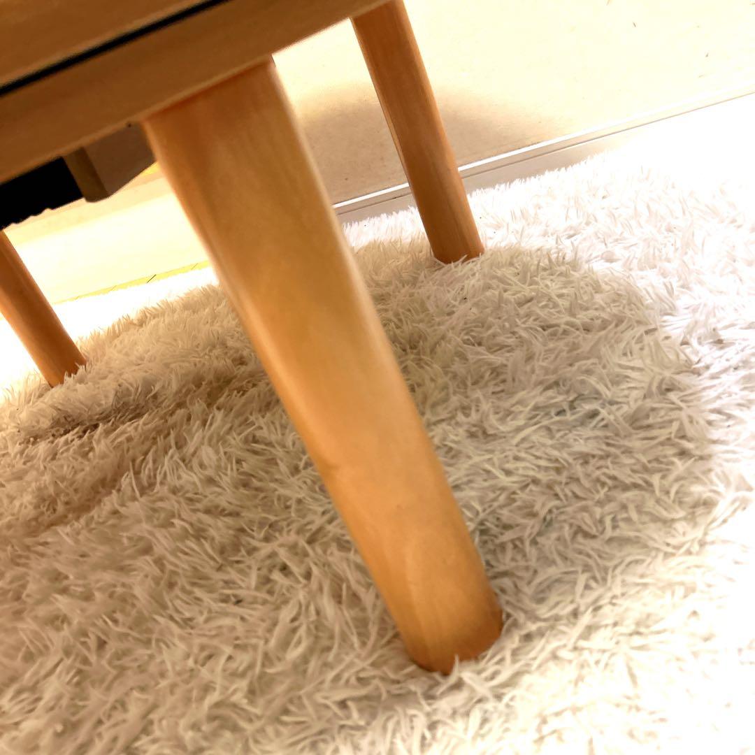 YUASA家具調 円形 こたつ テーブル 直径90cm 高さ調節パーツ付き