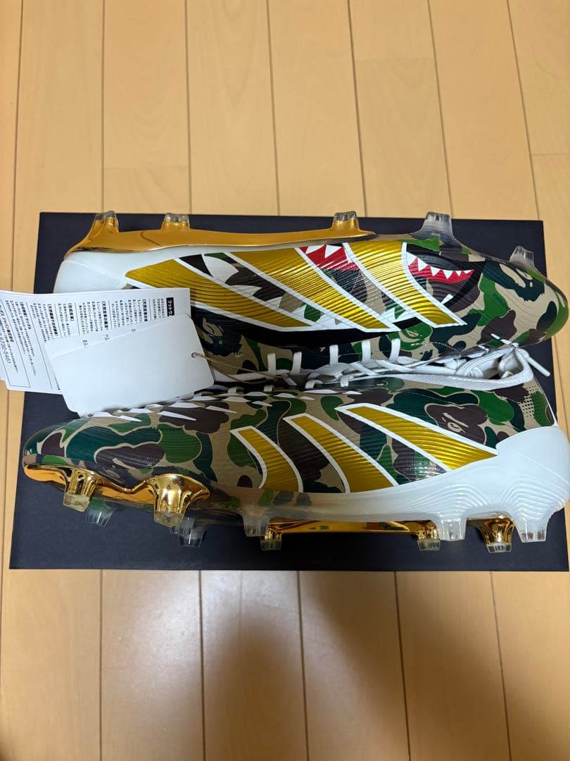 アディダス BAPE × ADIDAS プレデター エリート コラボ 26.5