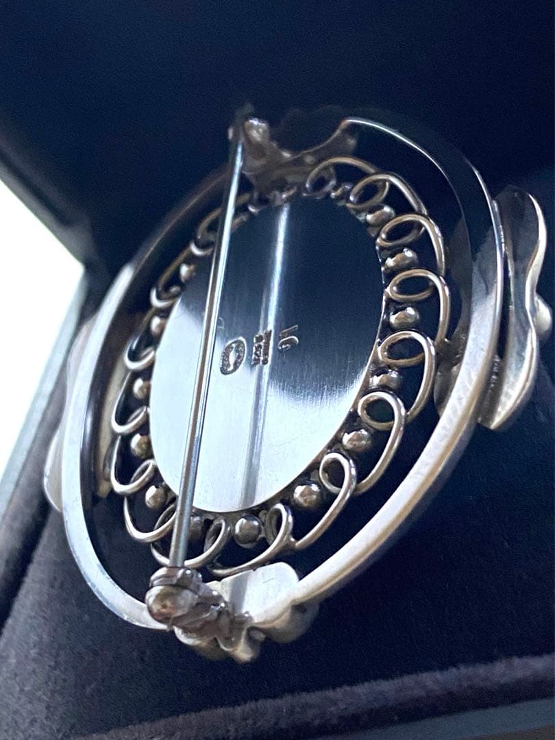 極美品  91 Brooch 925 Vintage