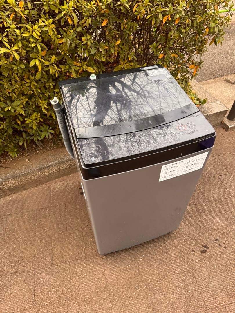 2021年製 ニトリ 6kg 全自動洗濯機 NTR60BK ブラック