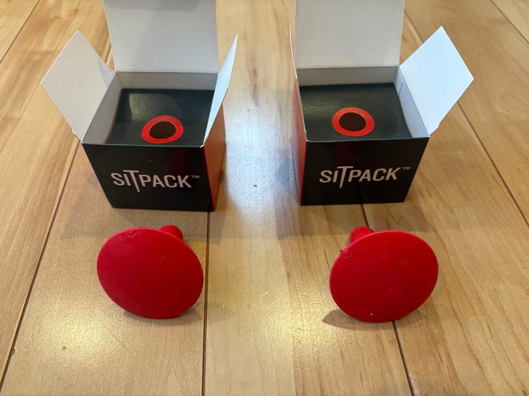 SITPACKポータブル折りたたみスツール　クッション、交換用フット付き