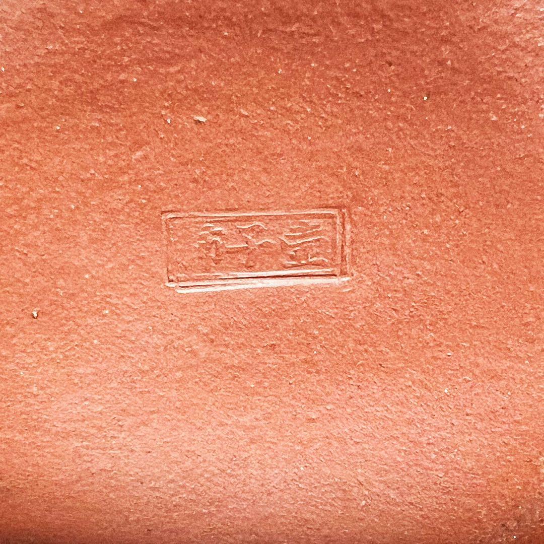 中国宜興 紫砂壺　梅花紋樣 詩詞 茶壺 柿子壺 急須 茶器 茶道具