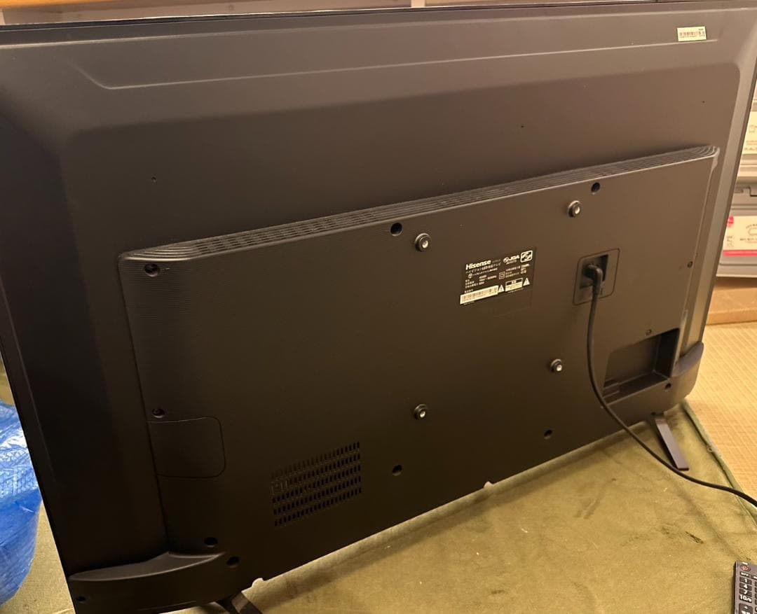 ハイセンス hisense 43型　テレビ　43A50　2018年製極美品！
