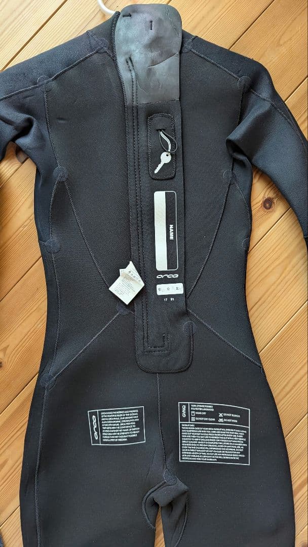 オルカorca レディースSサイズ TRN ウェットスーツ 黒/ピンク