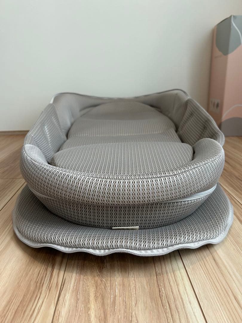 neomamaism ネオママイズム ベッドインベッド　グレー　取扱説明書付き