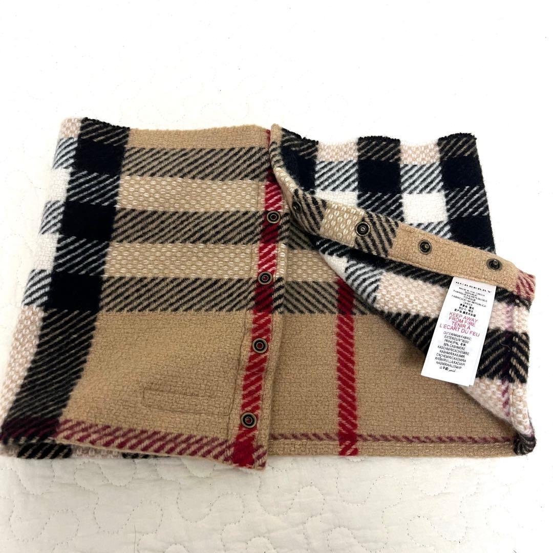 バーバリー　チルドレン　スヌード　ネックウォーマー　マフラー