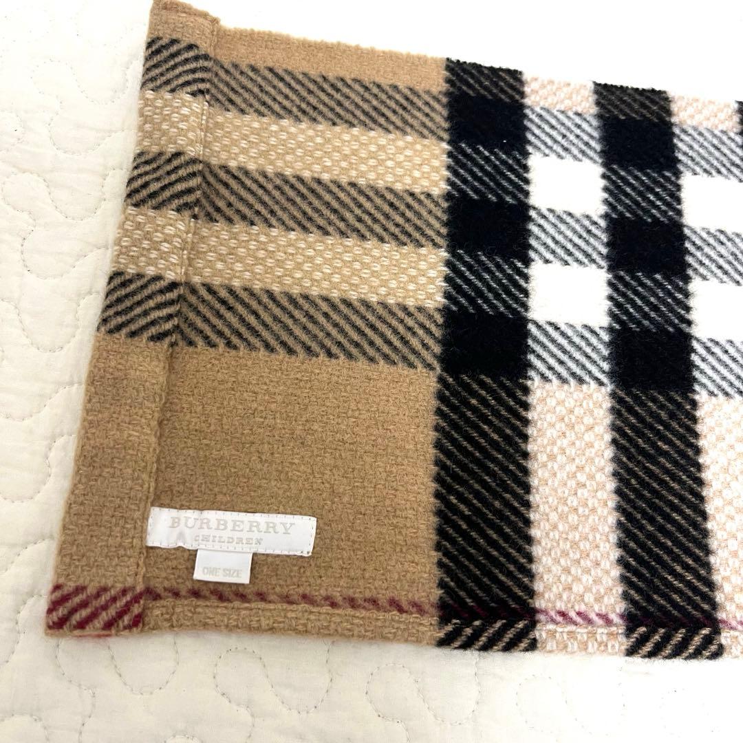 バーバリー　チルドレン　スヌード　ネックウォーマー　マフラー