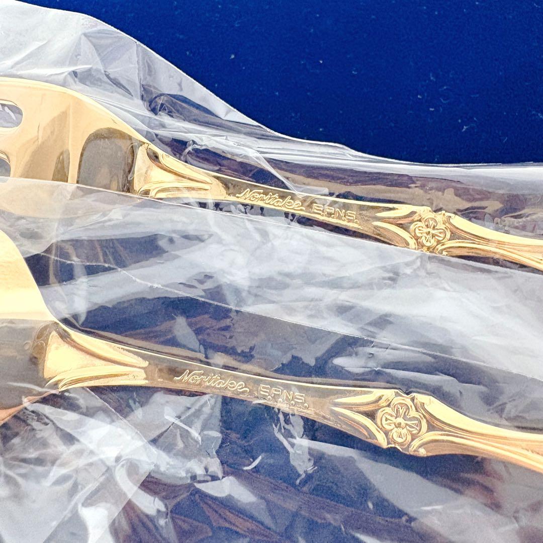 ノリタケ カトラリーセット クリスティーヌ ゴールド スプーン＆フォークセット