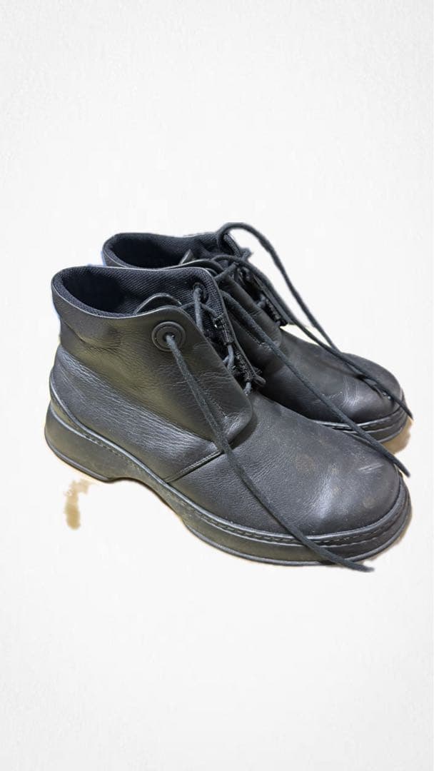 靴 archive 90s KENZO homme leather boots