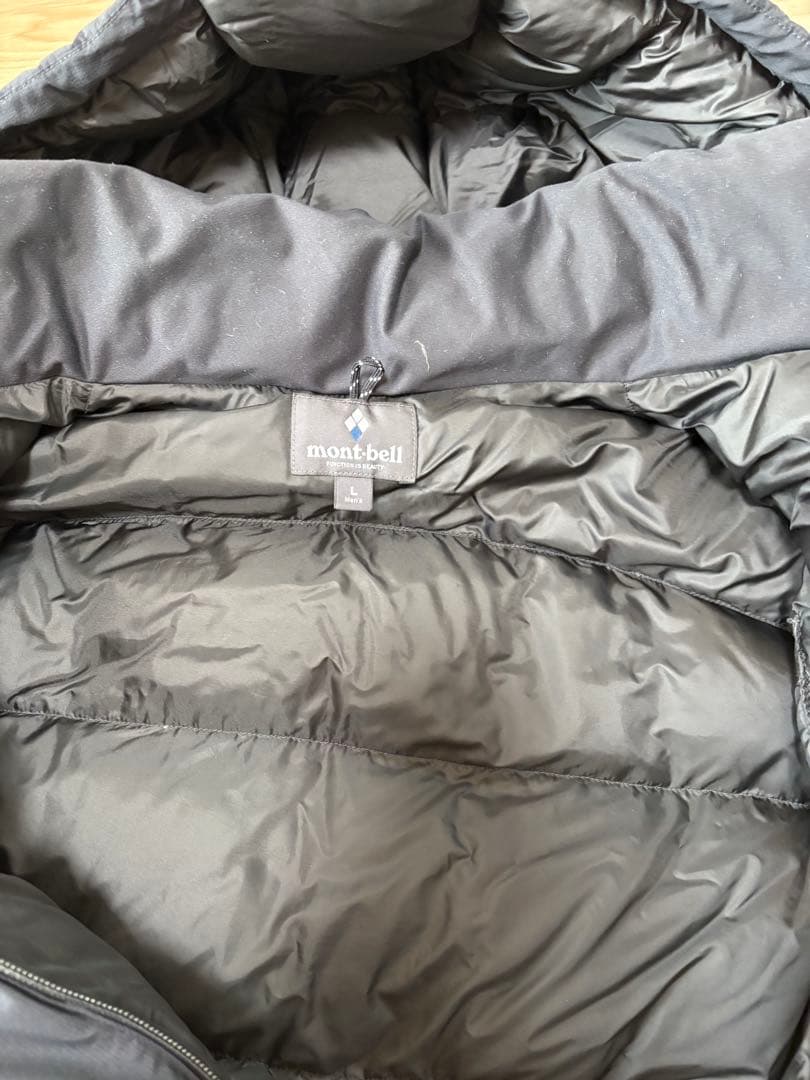 montbell パーマフロストダウン　L ブラック