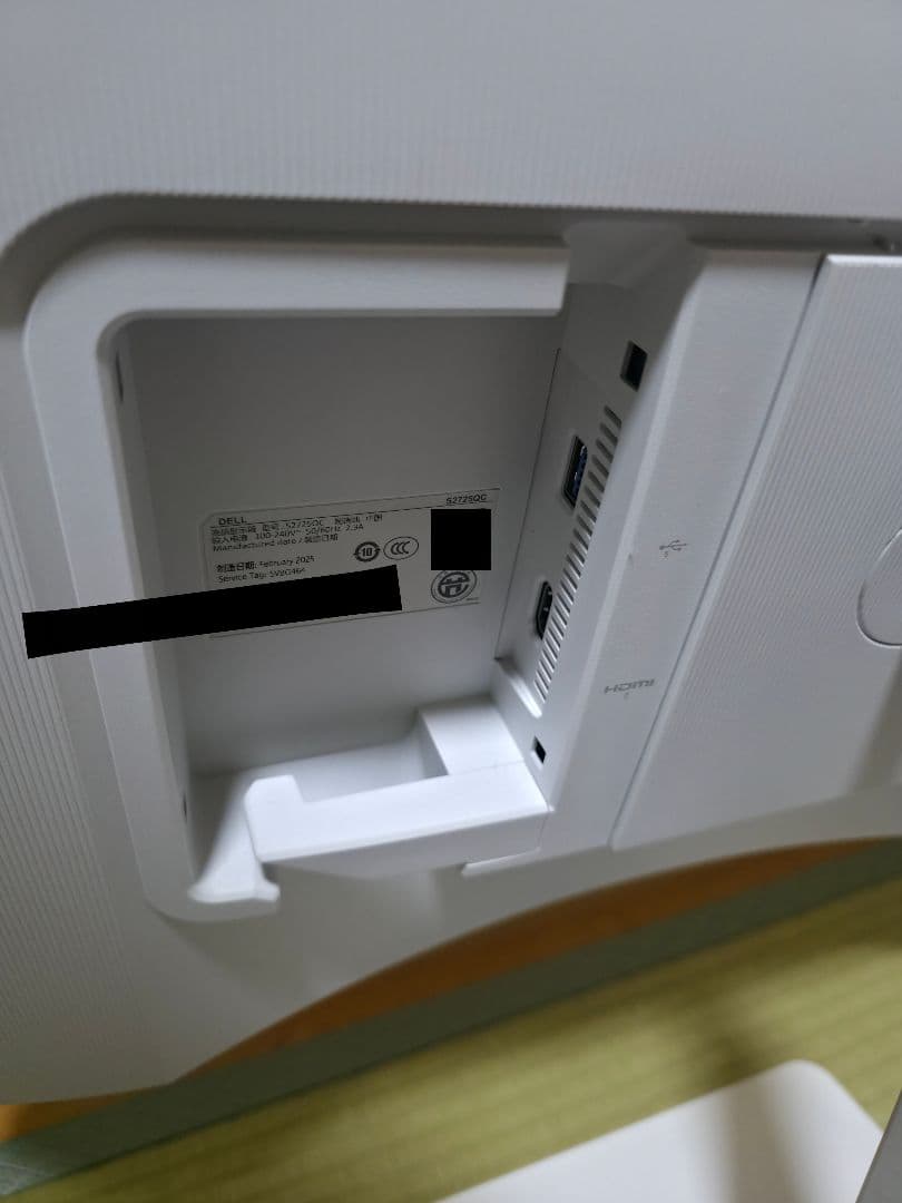 4K 27インチモニター S2725QC-A DELL 120Hz 動作確認済