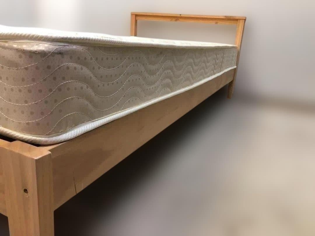 シングルベット　フレーム　ニトリマットレス　　1008-3