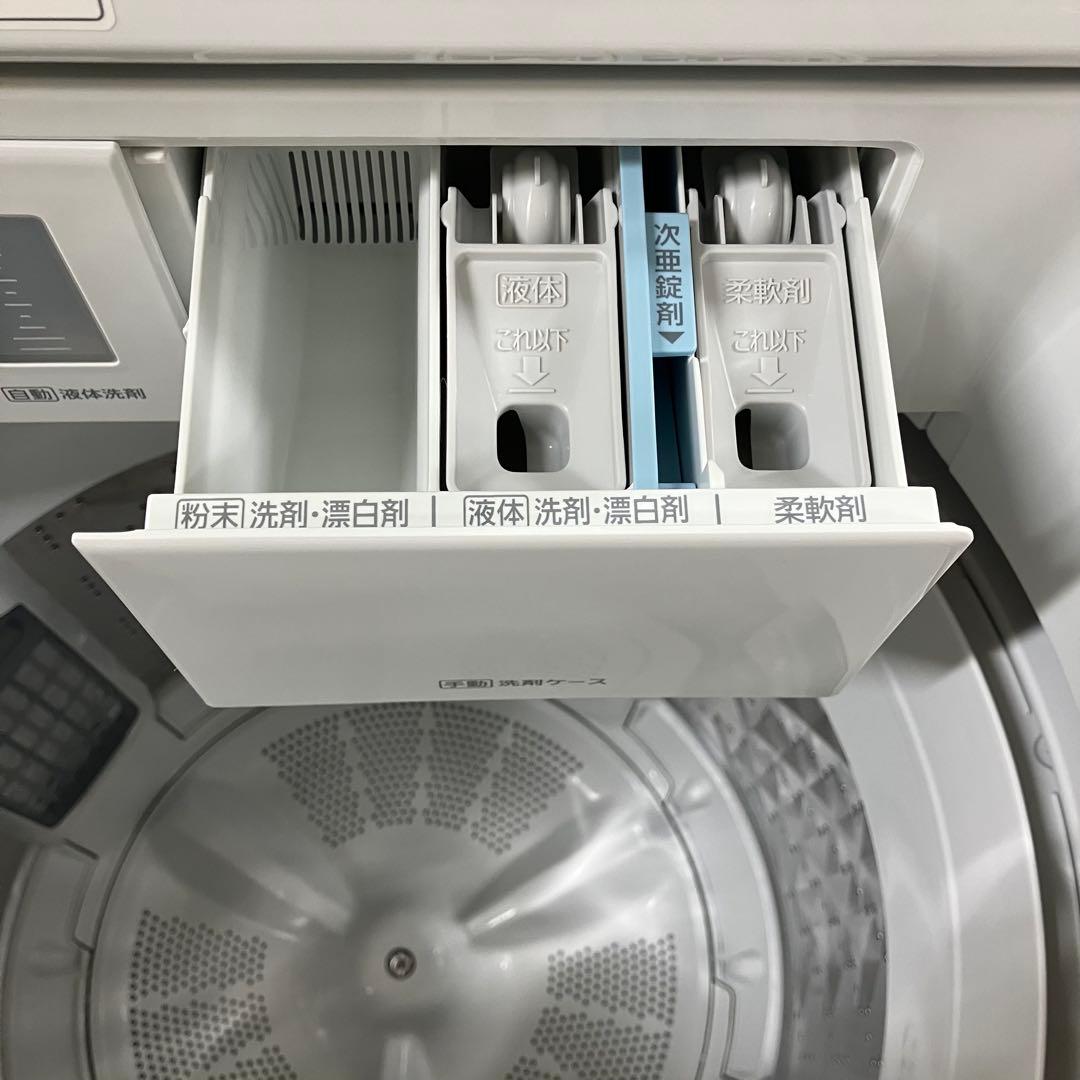 4183 Panasonic 全自動洗濯機 NA-FA10K5 白 パナソニック