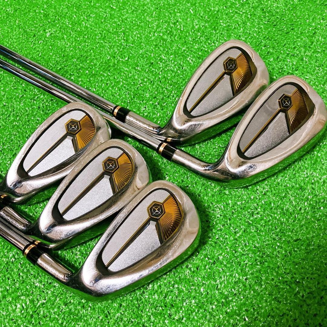 ライザップ ゴルフ LEXIM 03 アイアン 5本セット メンズ 右 R 希少