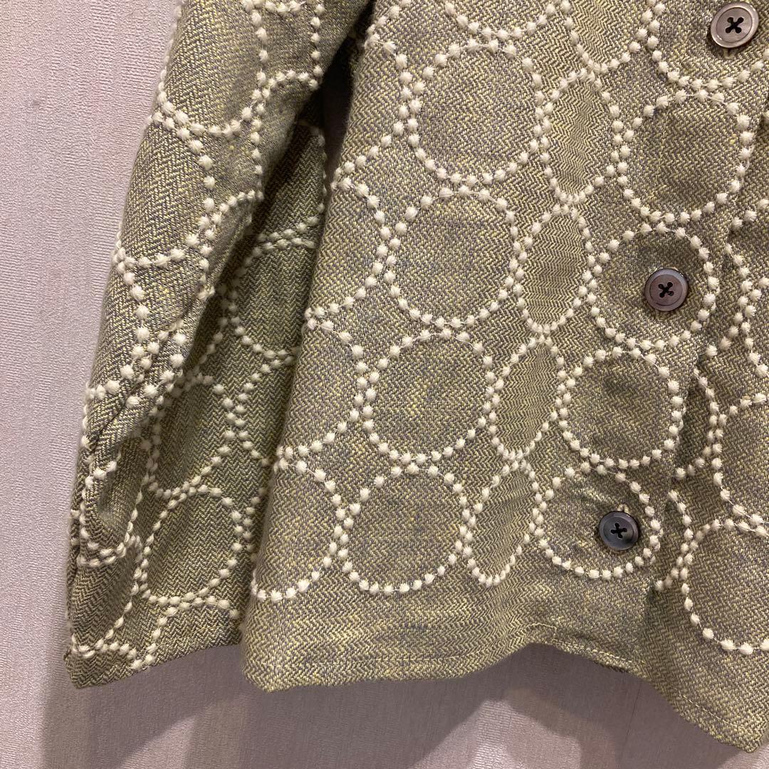 【梅春】ミナペルホネン tambourine 春ジャケット sizeL