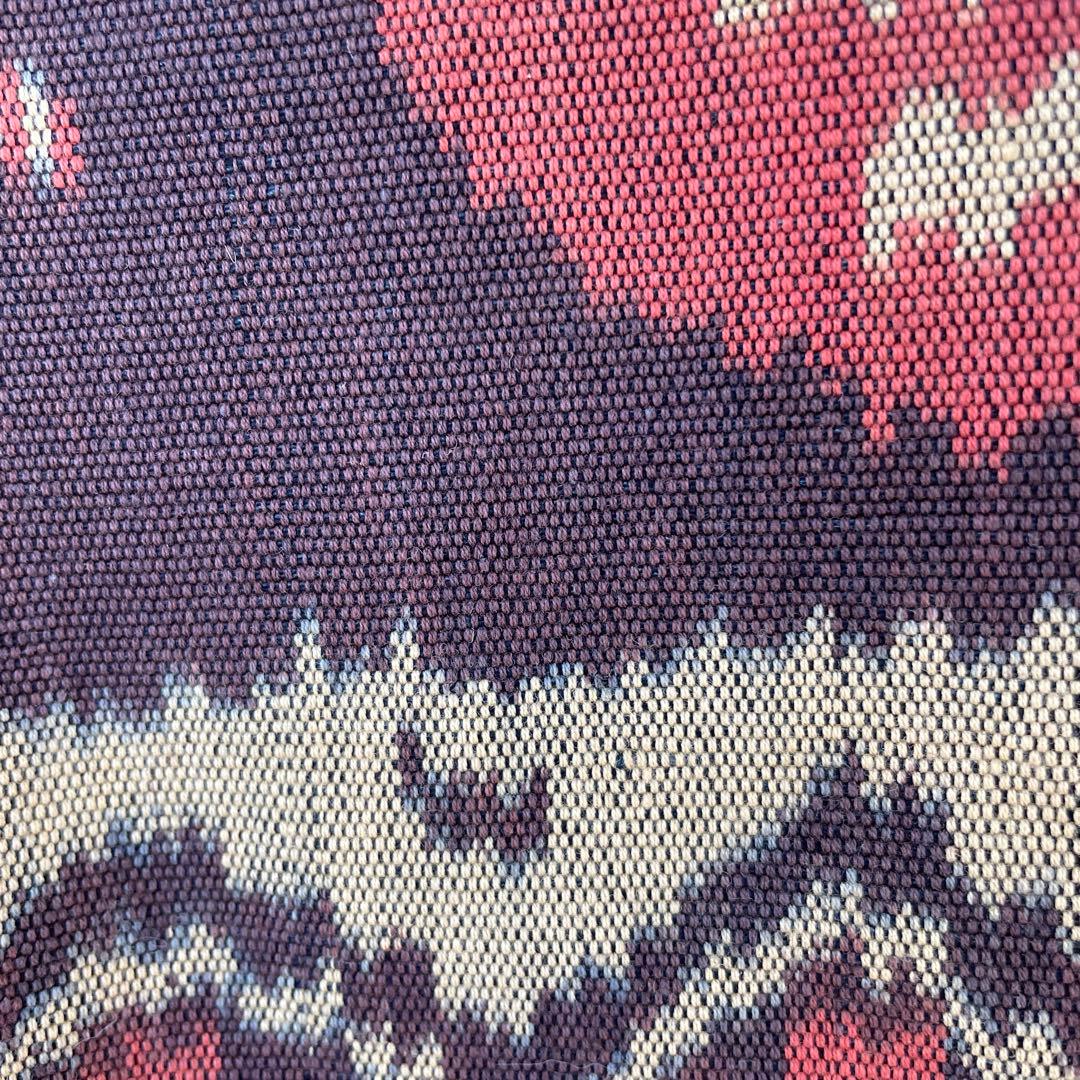 インドネシア　アンティーク　イカット　タペストリー　布