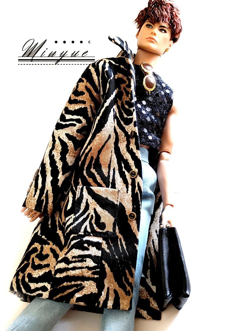 インテグリティトイズ オム 虎柄コートコーデセット