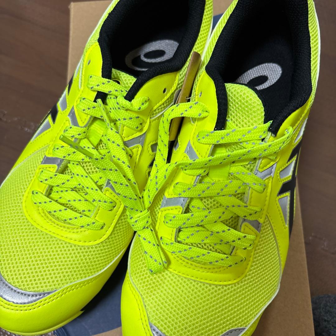 アシックス　安全靴　CP206 Hi-Vis 25.0センチ