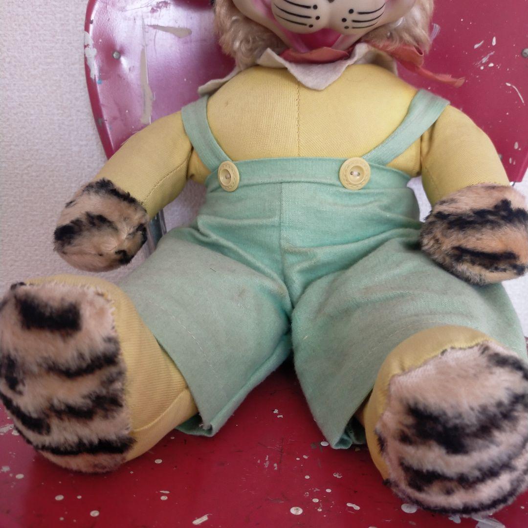 vintage/GUND社/トラのラバーフェイスドール/ぬいぐるみ/レトロ