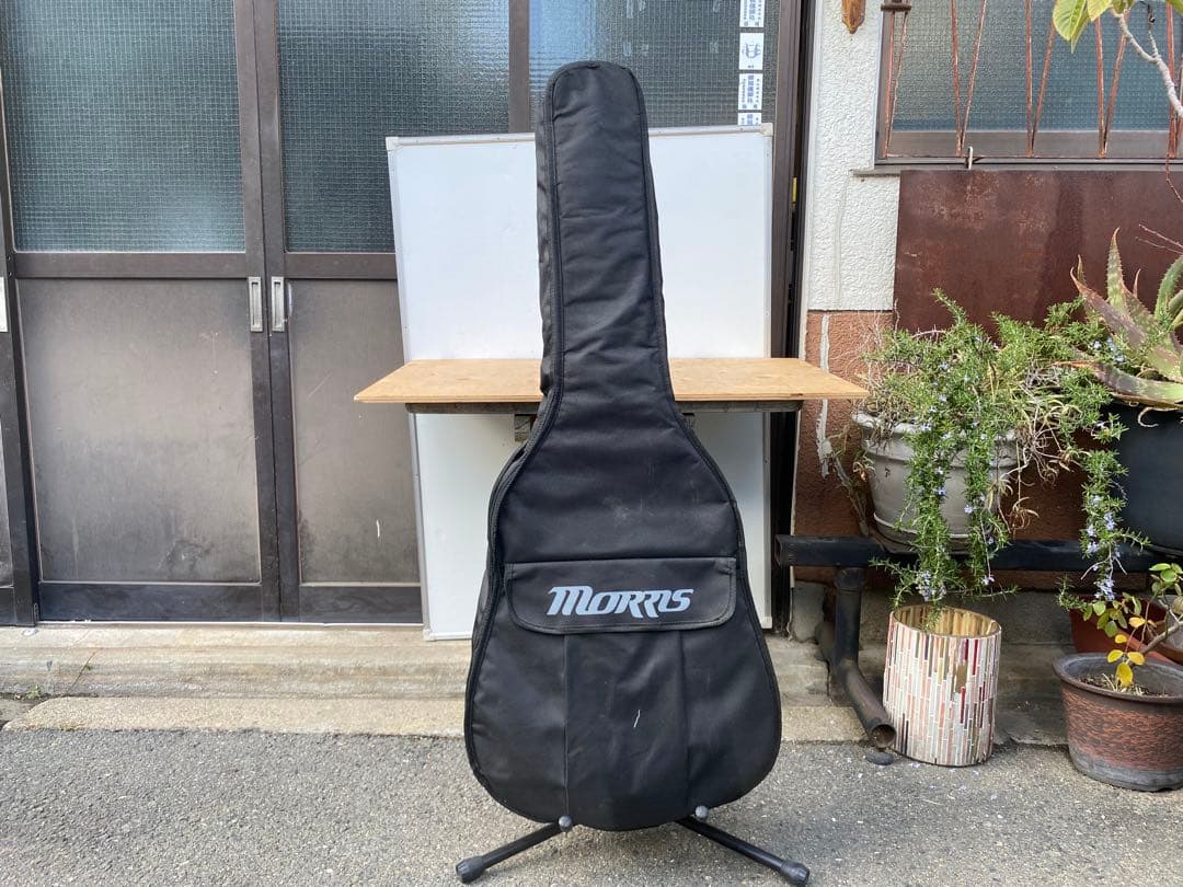 morris r-401 ts エレアコ　アコースティックギター　ソフトケース