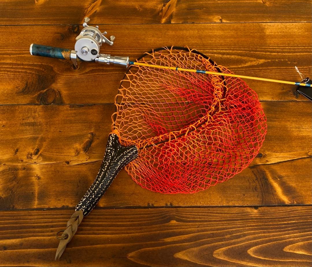 カーボンロッド　トラウトロッド　ベイトロッド　C562UL ウッドグリップ