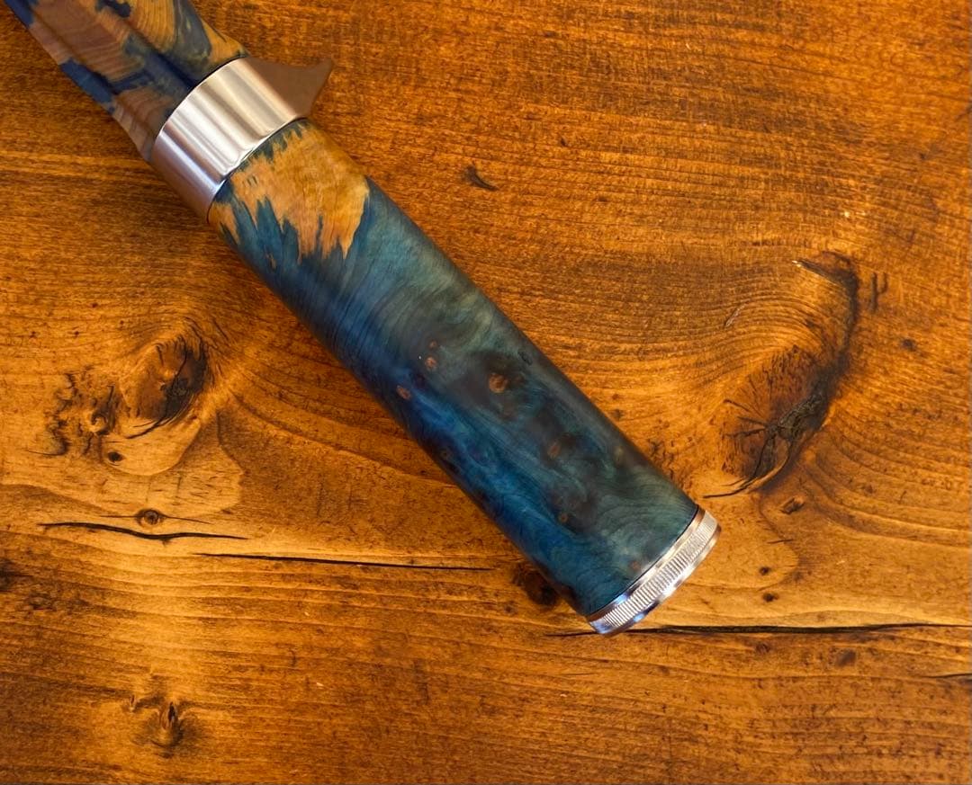 カーボンロッド　トラウトロッド　ベイトロッド　C562UL ウッドグリップ