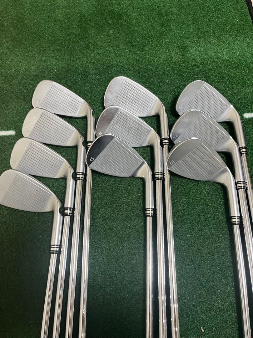 【希少10本組】G430アイアン レフティ 5-W.45.50.54.58