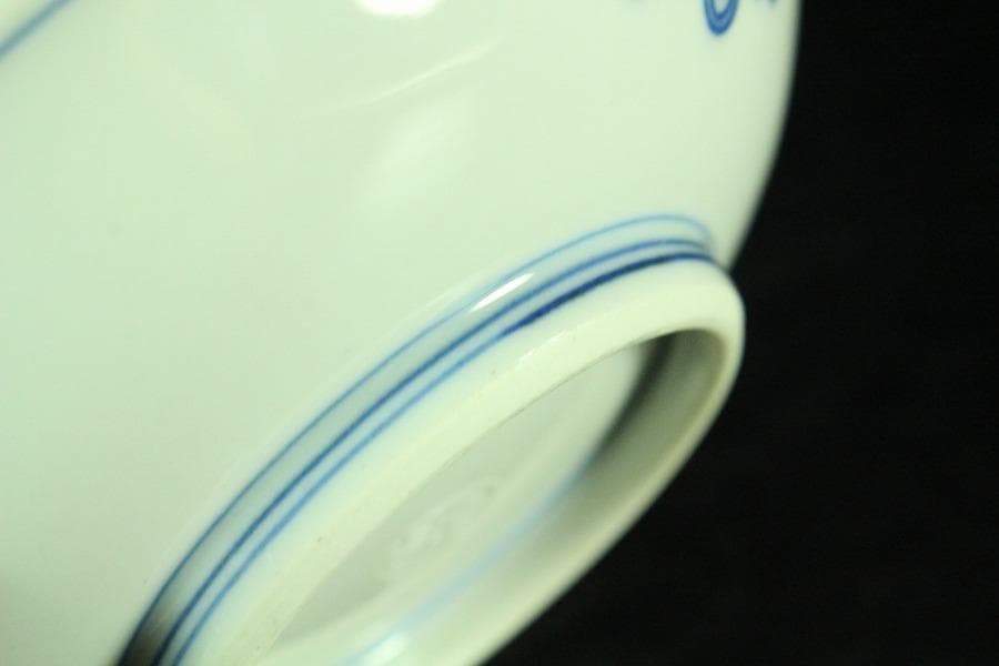 懐石料理 竹泉作 龍紋皿 五客(K-A941)